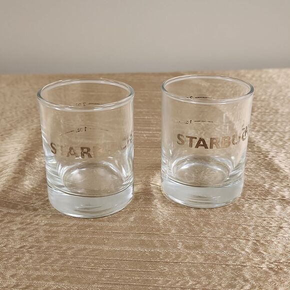 Starbucks Espresso Shot Glass Set of 2 - Picture 1 of 5